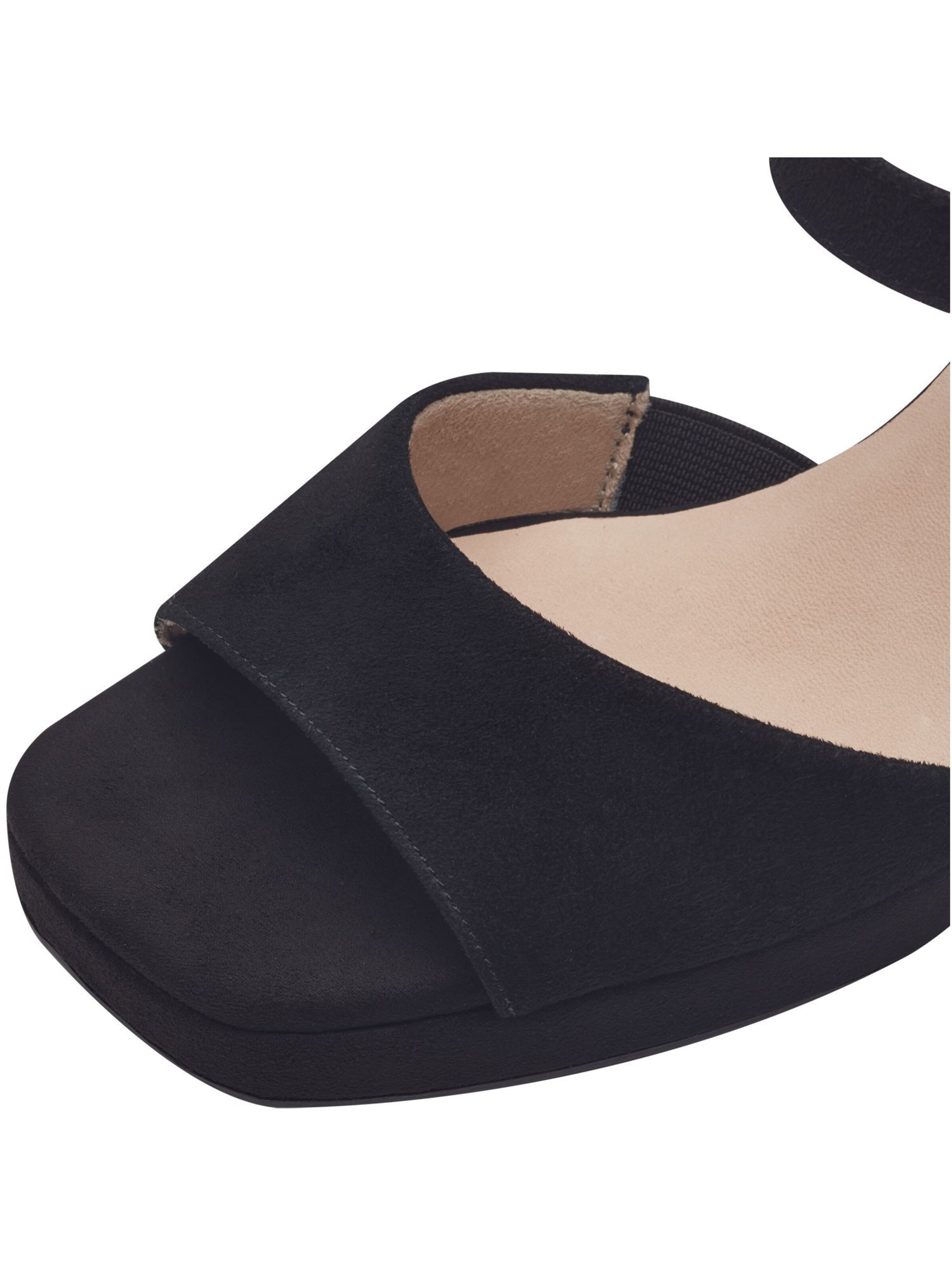 Sandalo di Tamaris in nero