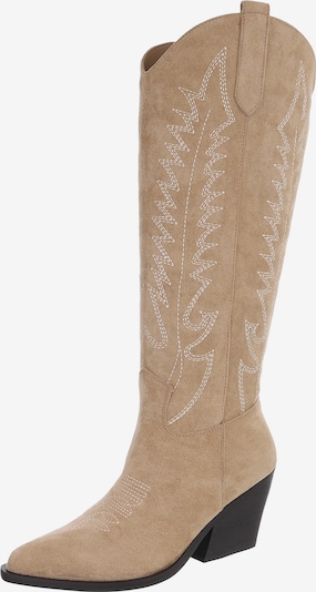 Ital-Design Cowboystiefel in hellbraun, Produktansicht