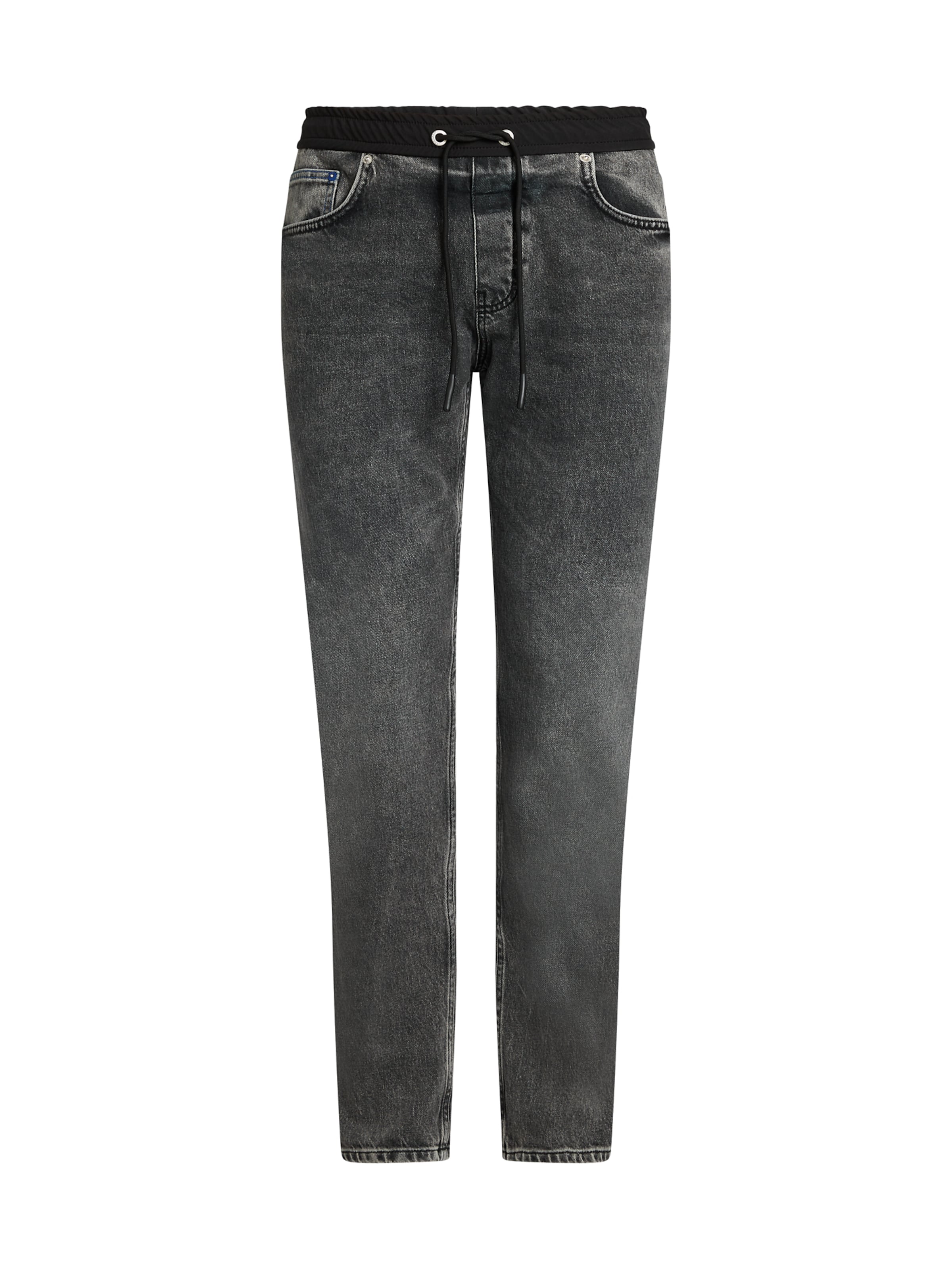 KARL LAGERFELD JEANS Tapered Jeans i grå: framsida