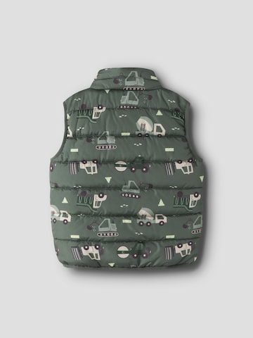 NAME IT Vest 'NMMMYLANE' in Green