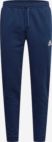 ADIDAS SPORTSWEAR - Tapered Calças de desporto 'Entrada 22' em azul: frente