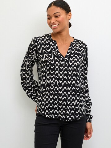 Kaffe Blouse 'Mira' in Black: front