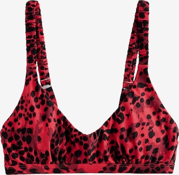 NextBustier Bikini gornji dio - crvena boja: prednji dio