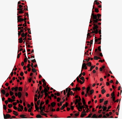 Bikinio viršutinė dalis iš Next, spalva – vyno raudona spalva / purpurinė spalva / juoda, Prekių apžvalga