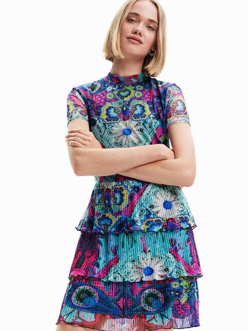 Desigual Šaty – modrá: přední strana