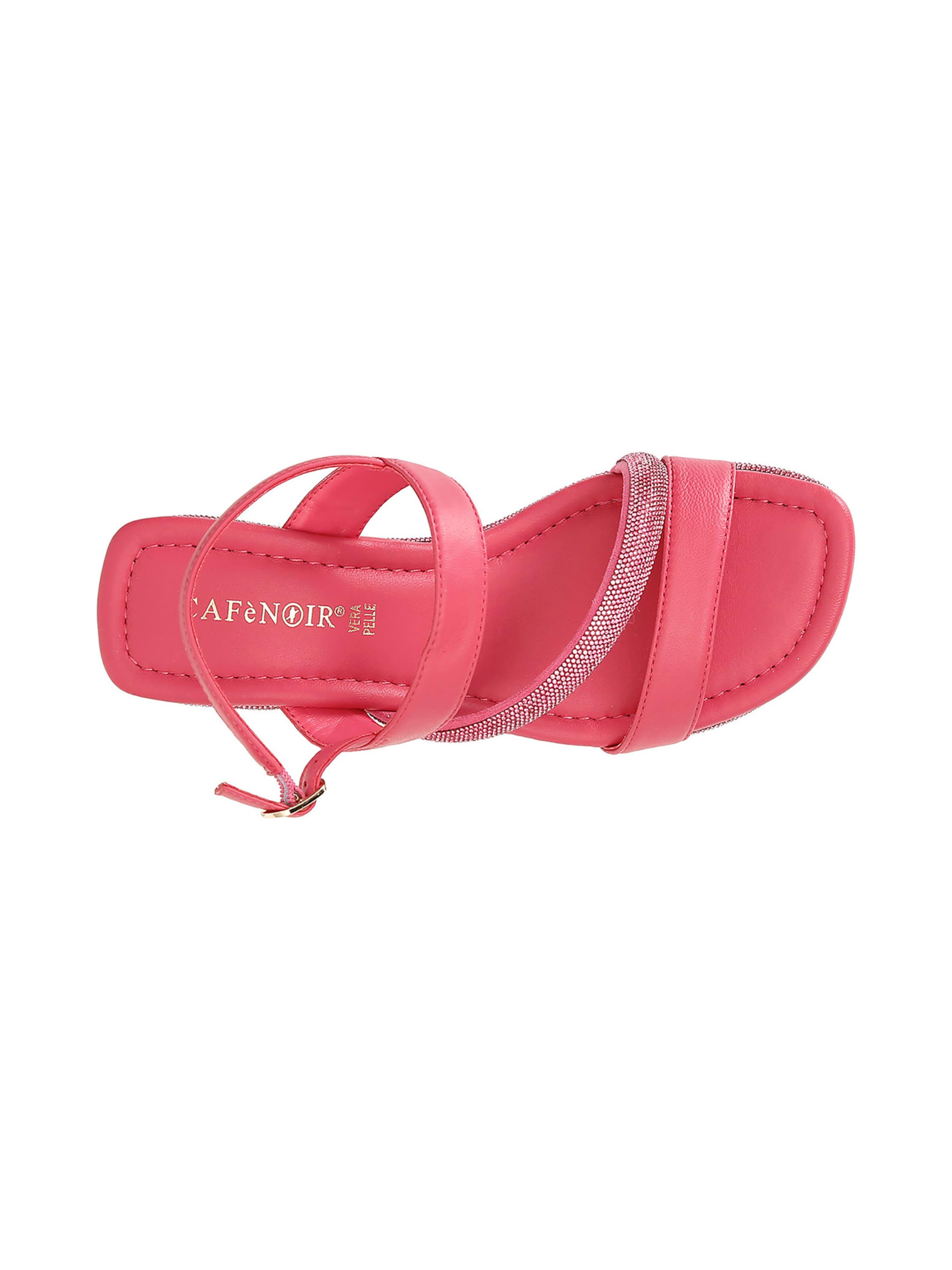 CAFè NOIR Sandalen met riem in Roze