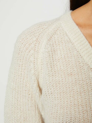 Morgan Пуловер 'LUKI' в бяло