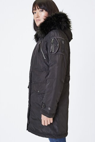 Harlem Soul Parka 'Ka-Te' in Schwarz