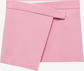 MANGO Rok 'HADID' in Roze: voorkant