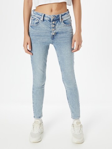 GAP Skinny Jeans in Blue: front