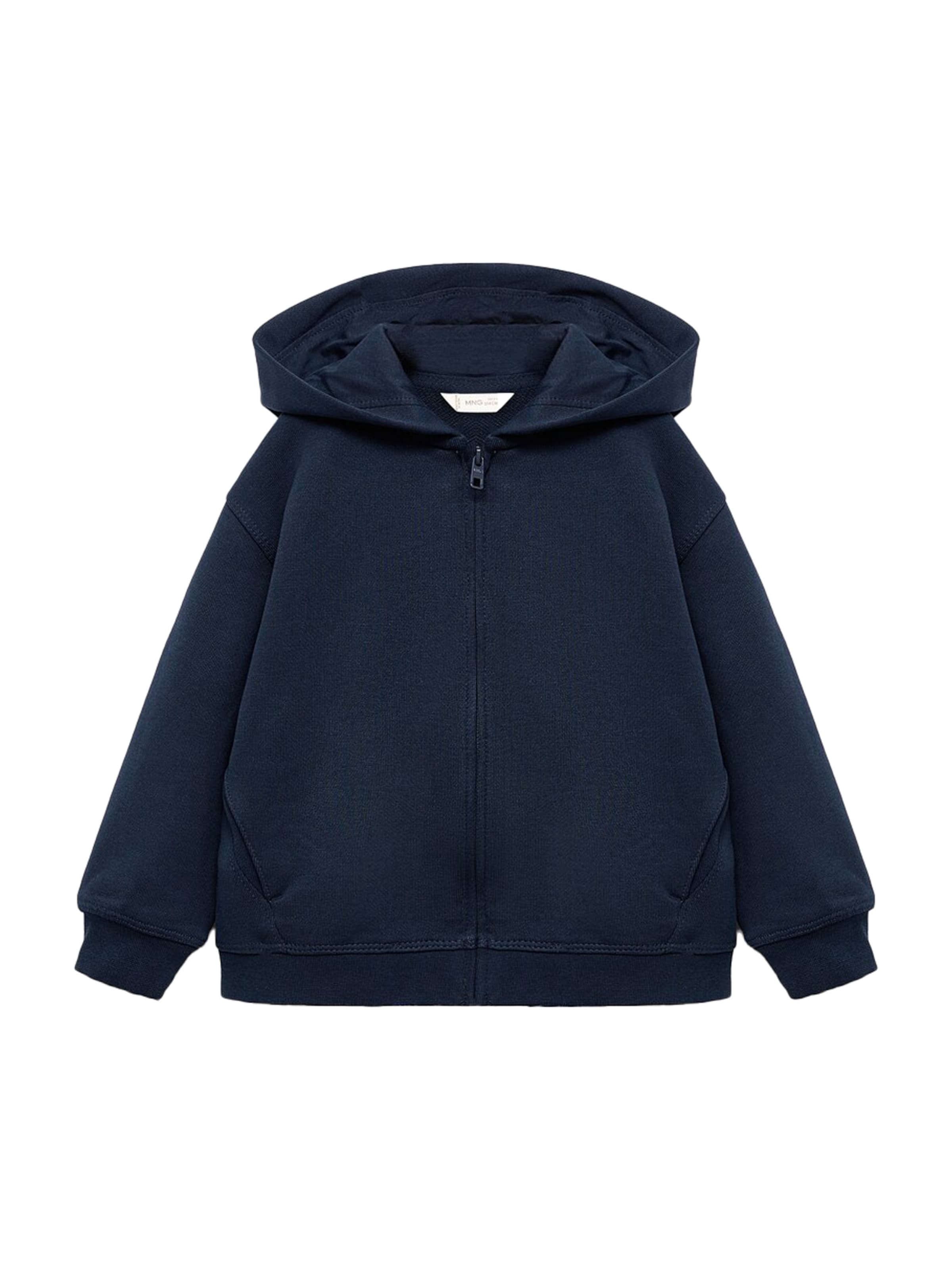 Giacca di felpa 'MATEO' di MANGO KIDS in blu: frontale