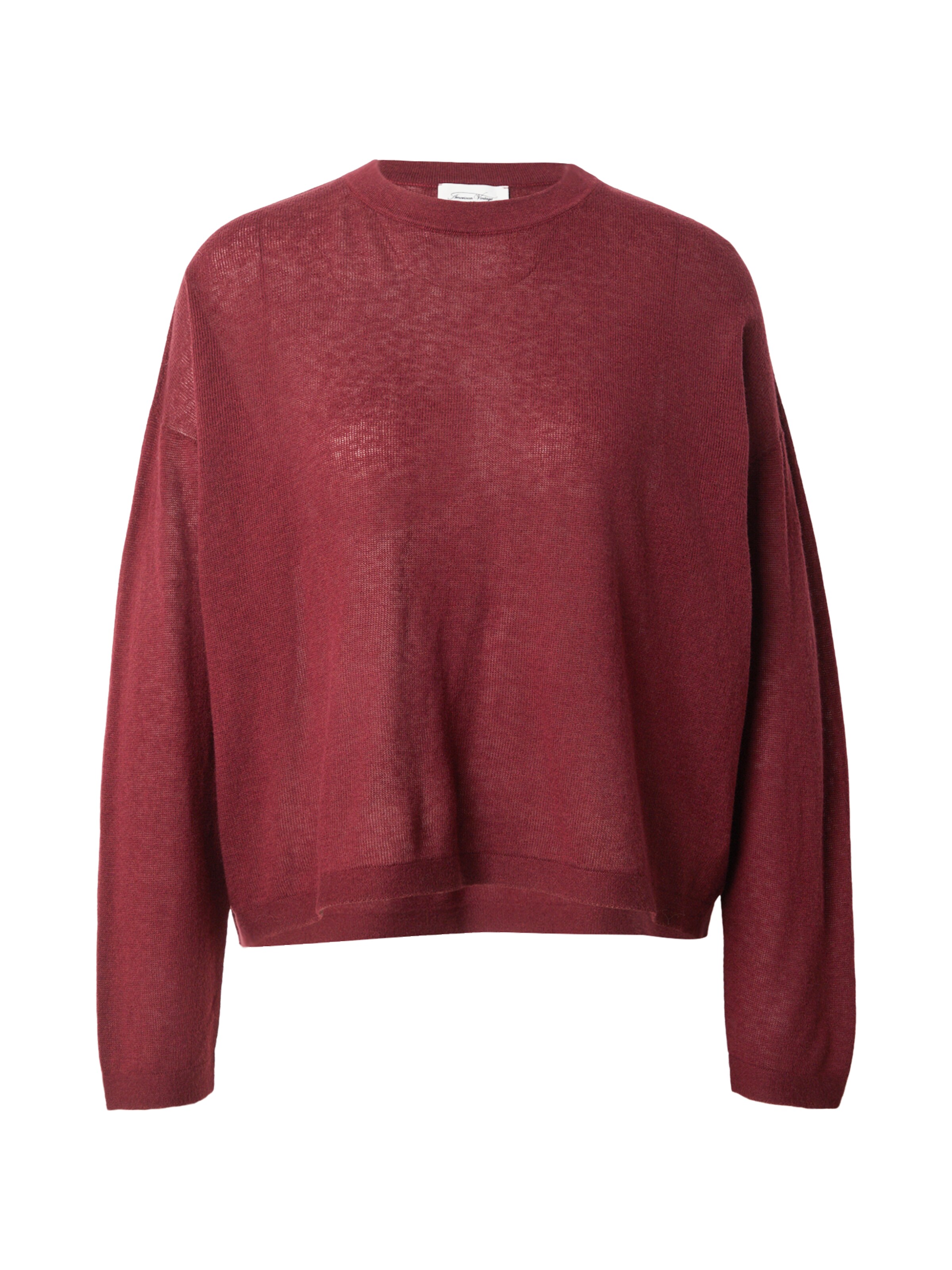 Pull-over 'TOIMA' AMERICAN VINTAGE en rouge : devant