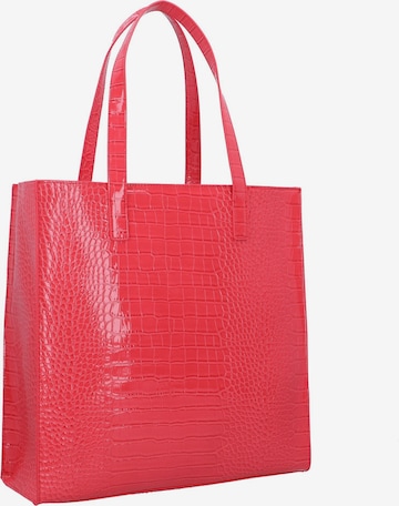 Ted Baker Handtasche 'Croccon' in Rot