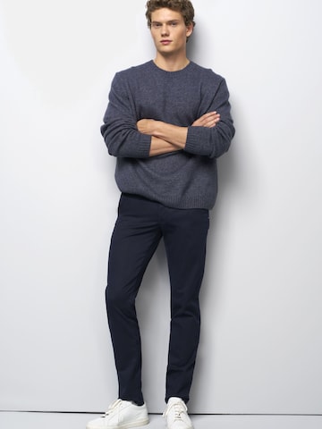 MEYER Regular Chino in Blau