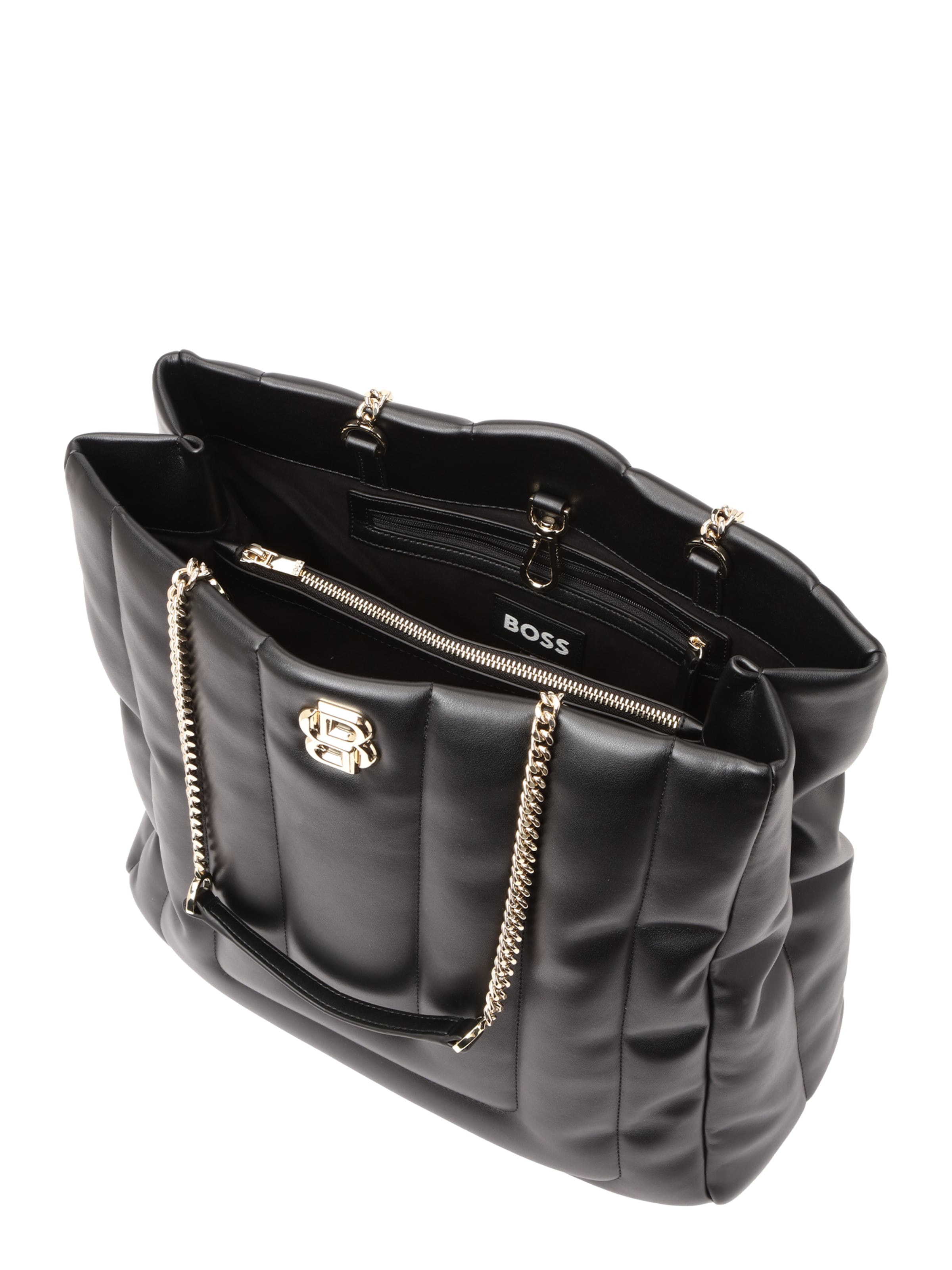 juoda BOSS Pirkinių krepšys