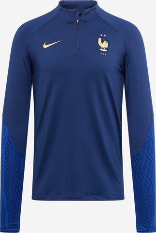 Sweat de sport NIKE en bleu : devant