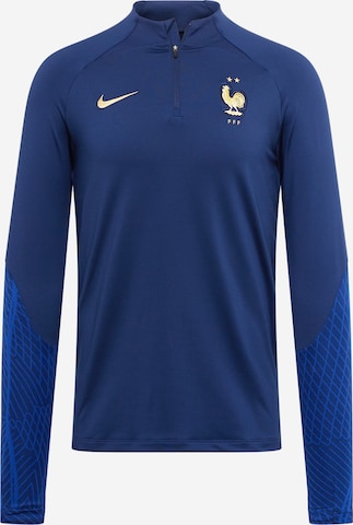 NIKE - Camiseta deportiva en azul: frente