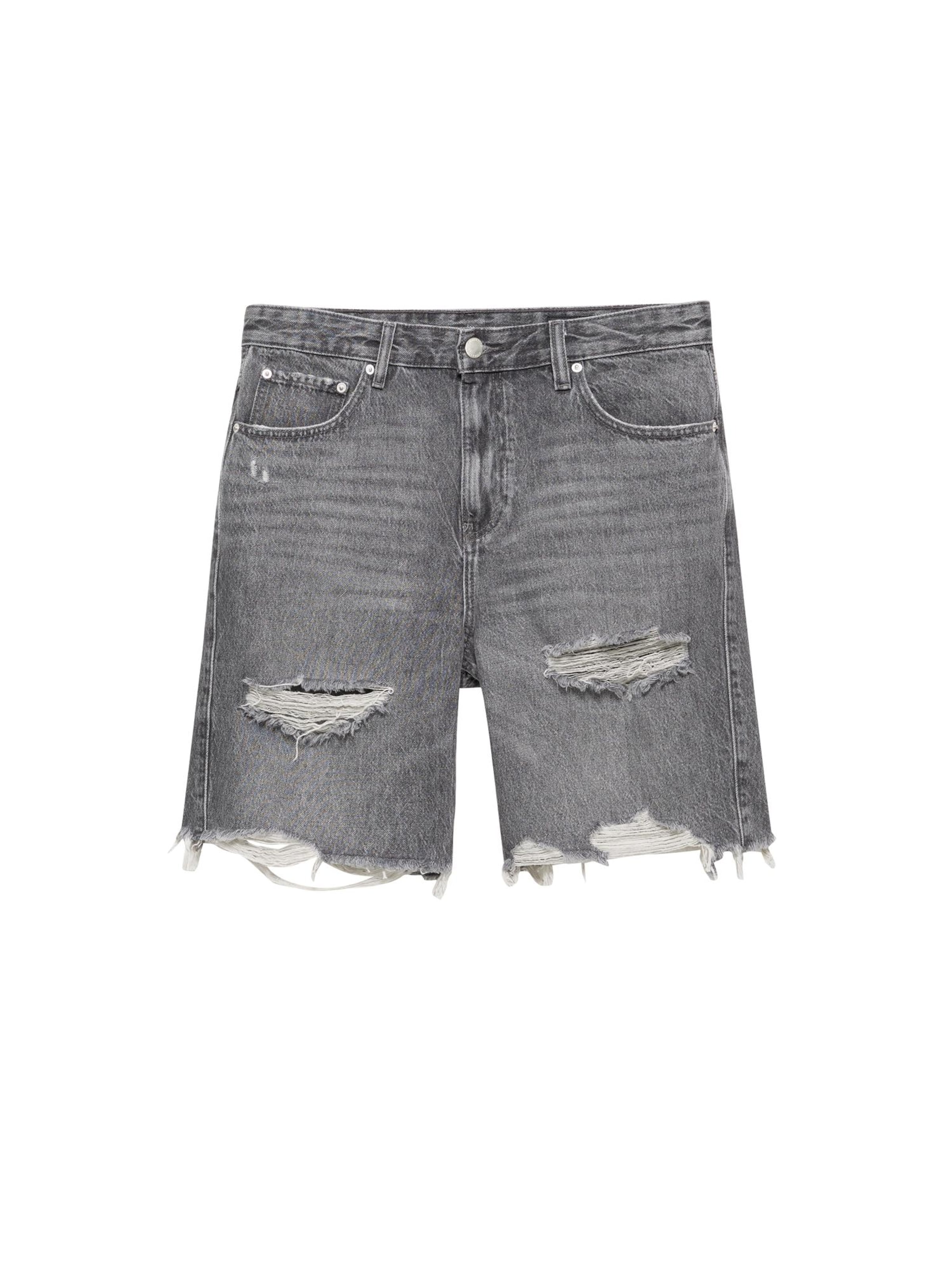 Loosefit Jeans di Pull&Bear in grigio: frontale