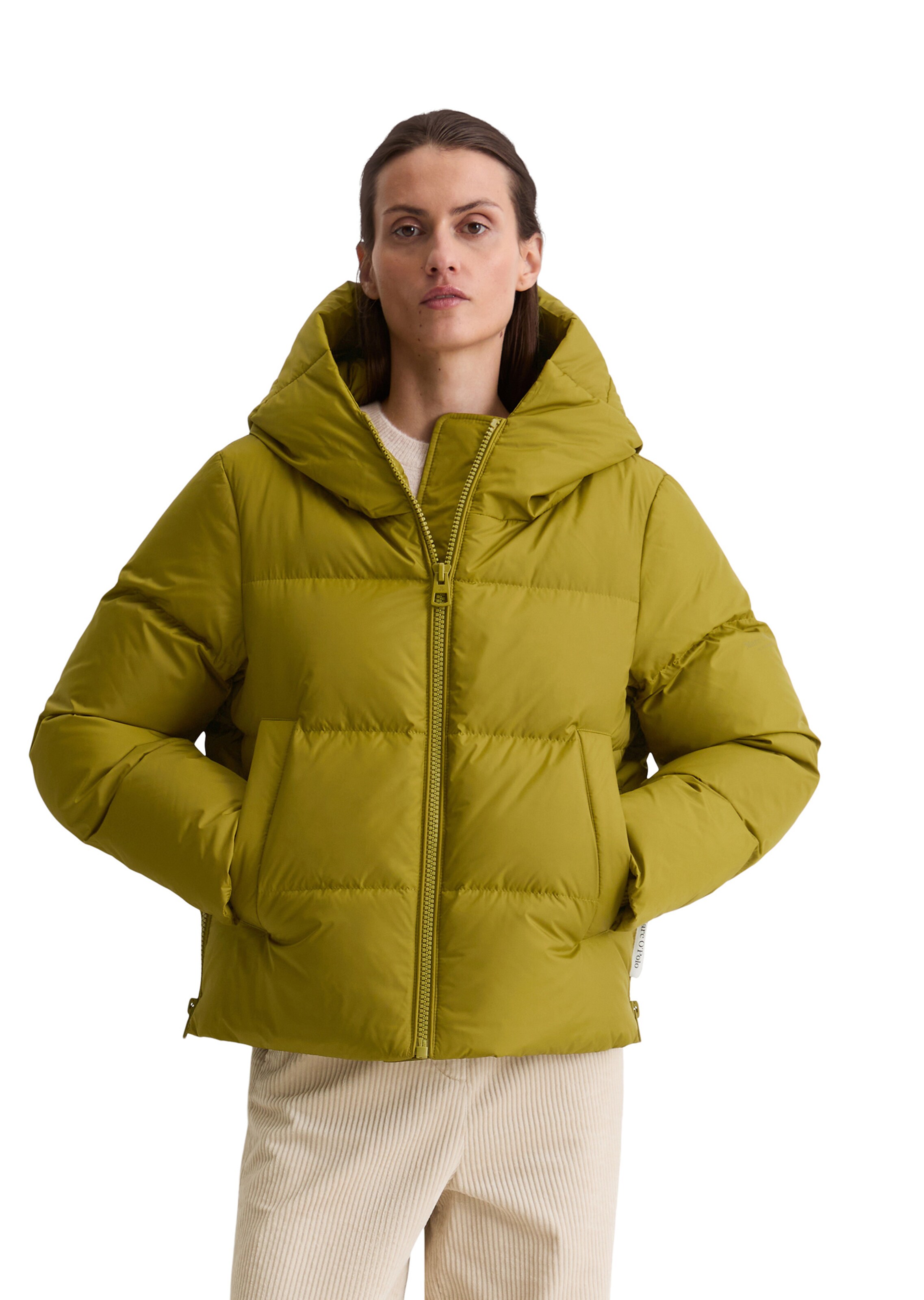 Marc O'Polo - Chaqueta de invierno en verde: frente
