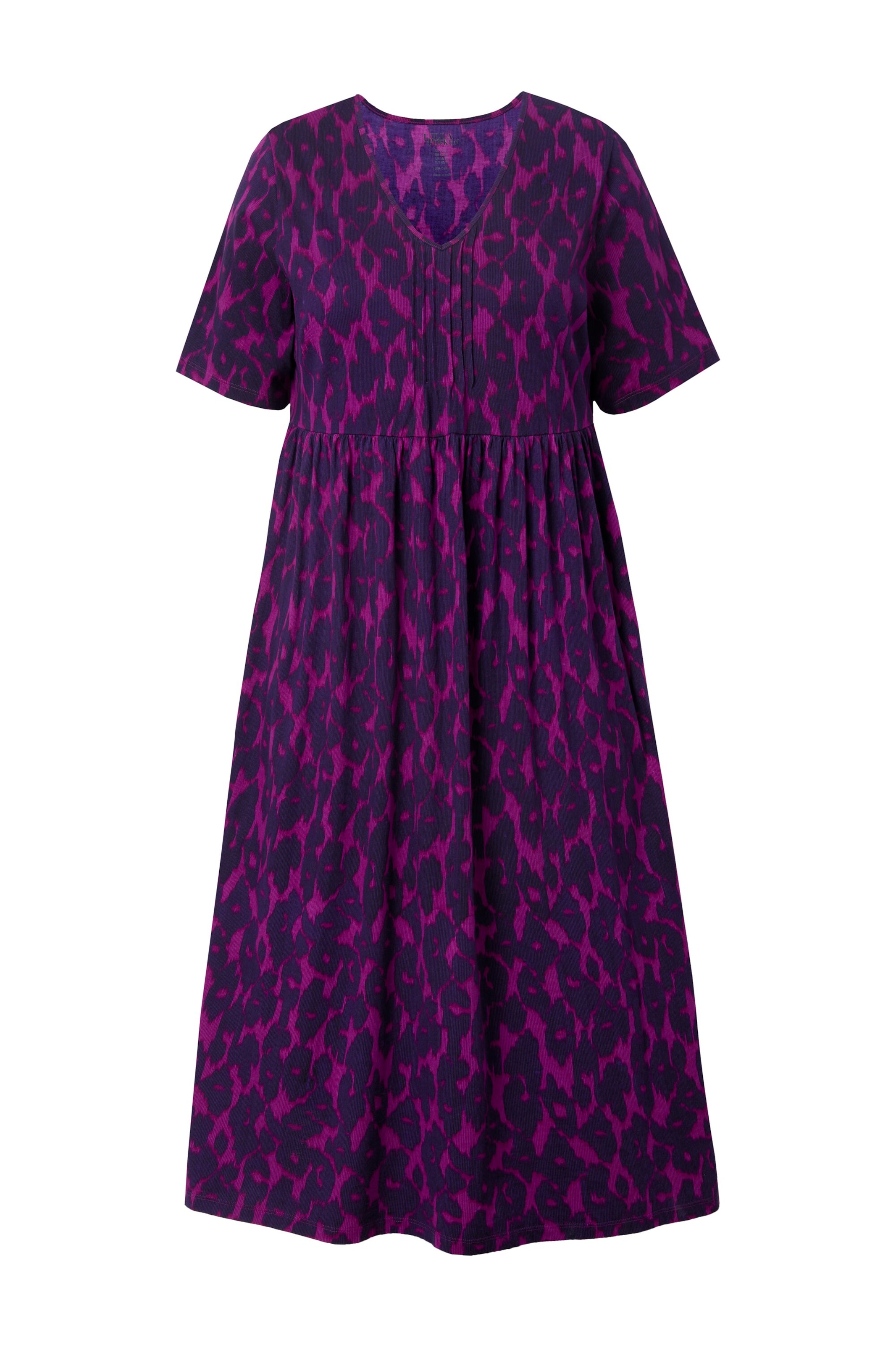 Ulla Popken Jurk in Lila: voorkant