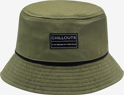 chillouts Hat 'Tivoli' in Olive / Black / White, Item view