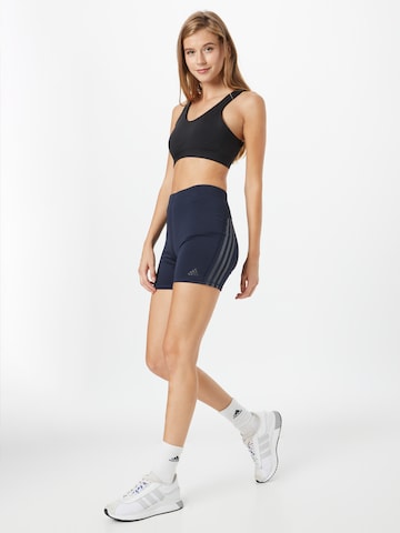 Skinny Pantalon de sport 'Run Icons' ADIDAS SPORTSWEAR en bleu