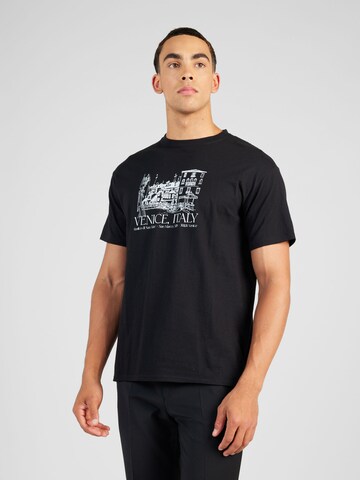 BURTON MENSWEAR LONDON Majica | črna barva: sprednja stran