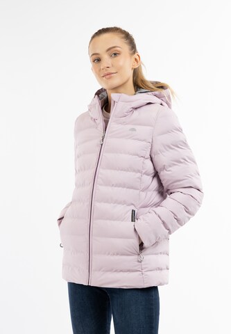 Schmuddelwedda Winterjacke in Pink: predná strana