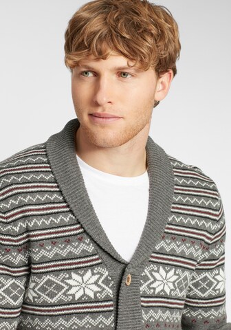 BLEND Knit Cardigan 'Velero' in Grey