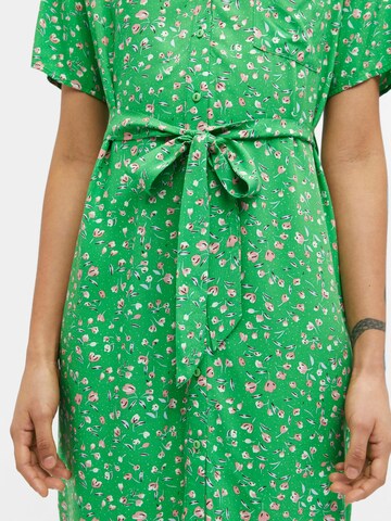 OBJECT - Vestido camisero 'Ema Elise' en verde