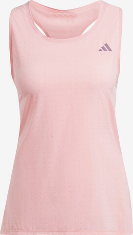 ADIDAS PERFORMANCE Sports Top 'Adizero' in Pink: front