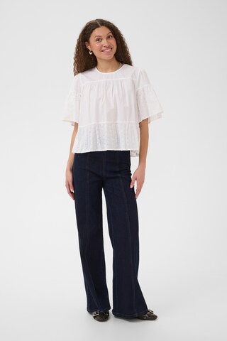 SAINT TROPEZ Bluse 'Suzannet' in Weiß