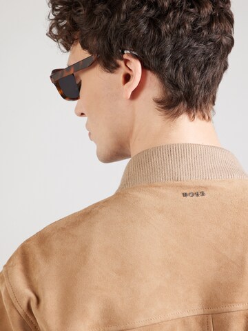 BOSS Overgangsjakke 'H-Melot' i beige