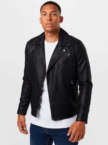 Only & Sons Between-Season Jacket in Black: front