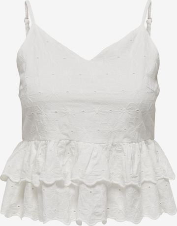 ONLY Top in White: front