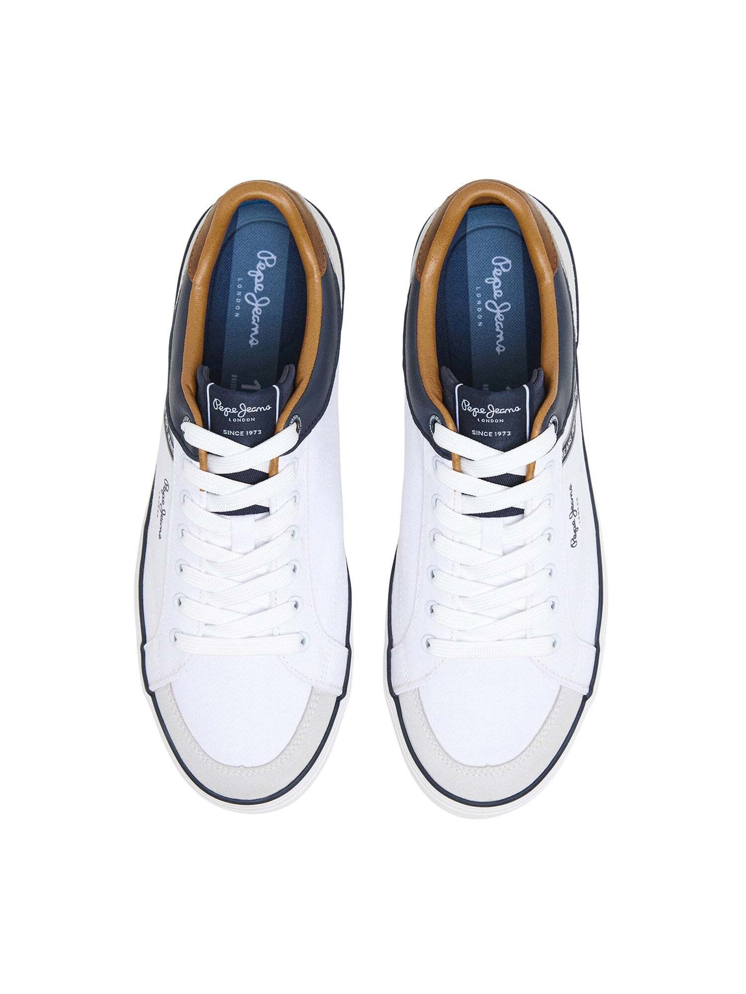 Pepe Jeans Sneaker 'Kenton Stage' in Weiß