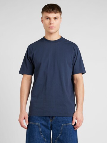 NN07 - Camisa 'Adam' em azul: frente