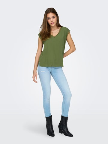 Camicia da donna 'JASMINA' di ONLY in verde