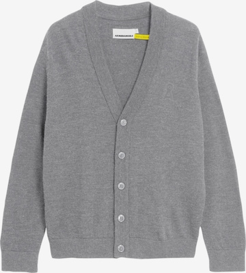 ARMEDANGELS Strickjacke ' KAARDON ICONIC ' in Grau: Vorderseite