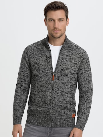 BLEND Knit cardigan 'Daniri' in Black: front