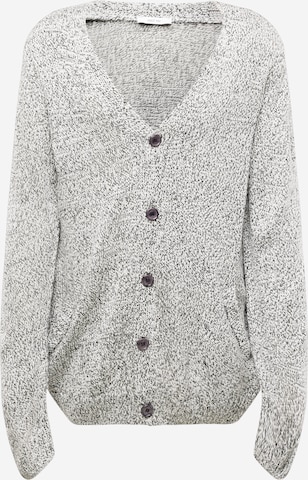 ABOUT YOU Knit cardigan 'Mirco' in Grey: front