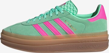 ADIDAS ORIGINALS Sneakers 'Gazelle Bold' in Green: front