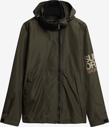 Superdry Performance Jacket in Green: front