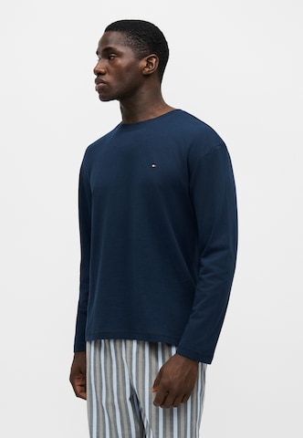 Pigiama lungo di Tommy Hilfiger Underwear in blu
