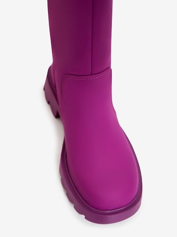 CESARE GASPARI Boots in Pink