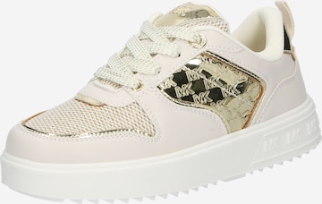 Sneaker 'EMMET RUMI' di Michael Kors Kids in beige: frontale