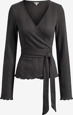 Cardigan OBJECT en noir : devant