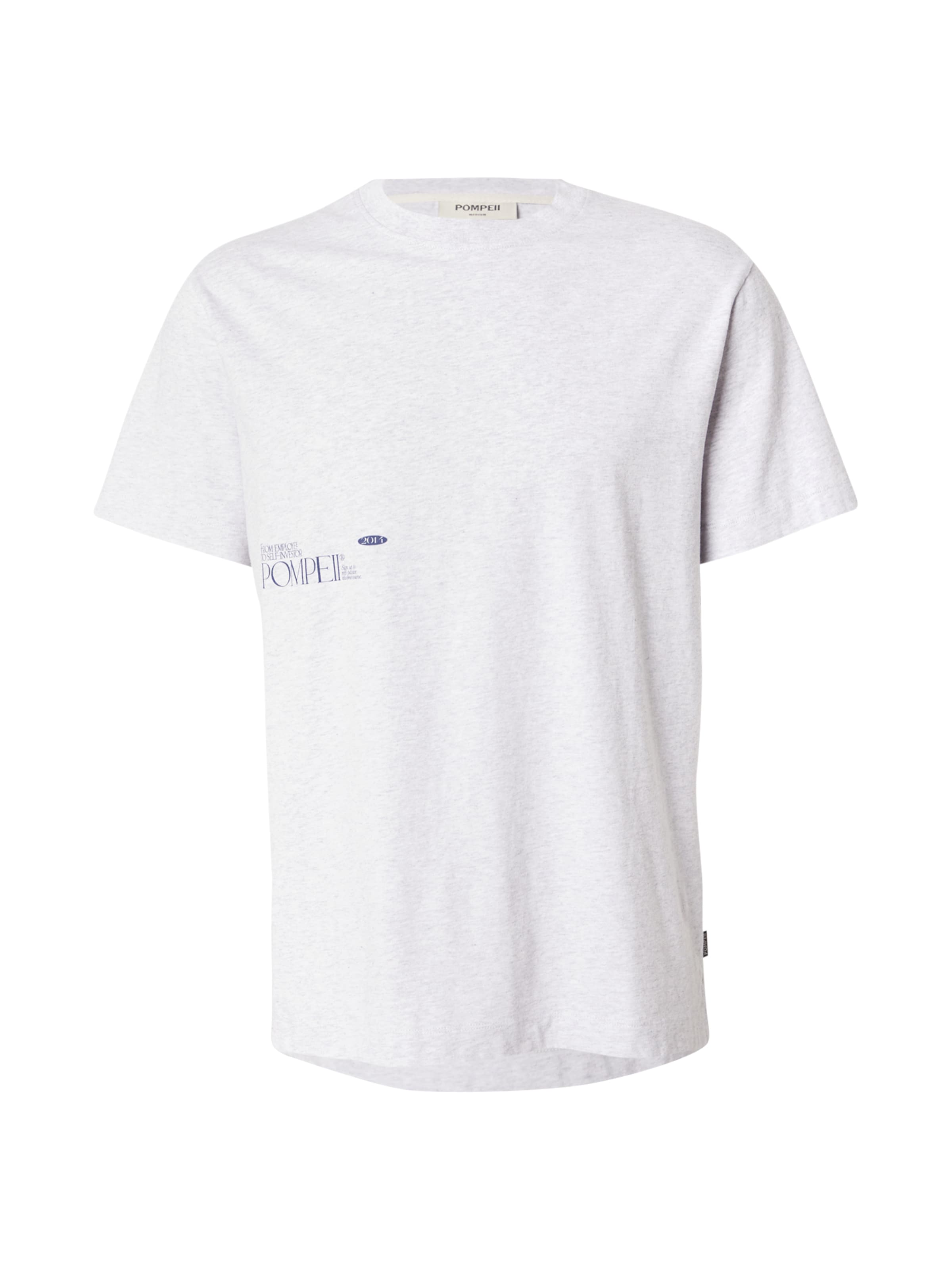 POMPEII Μπλουζάκι 'JACK OF ALL TRADES' σε γκρι: μπροστά