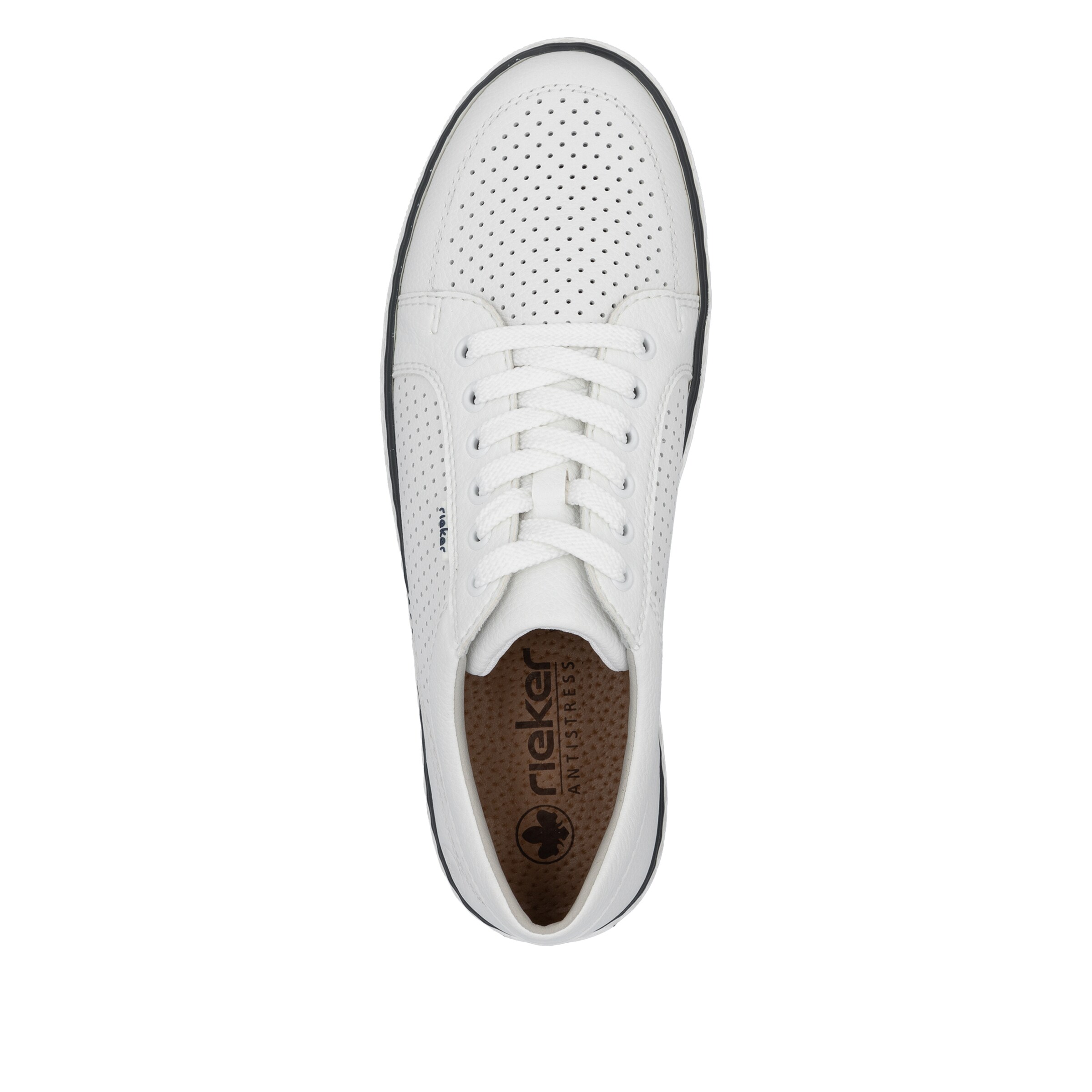 Rieker Lace-Up Shoes in White