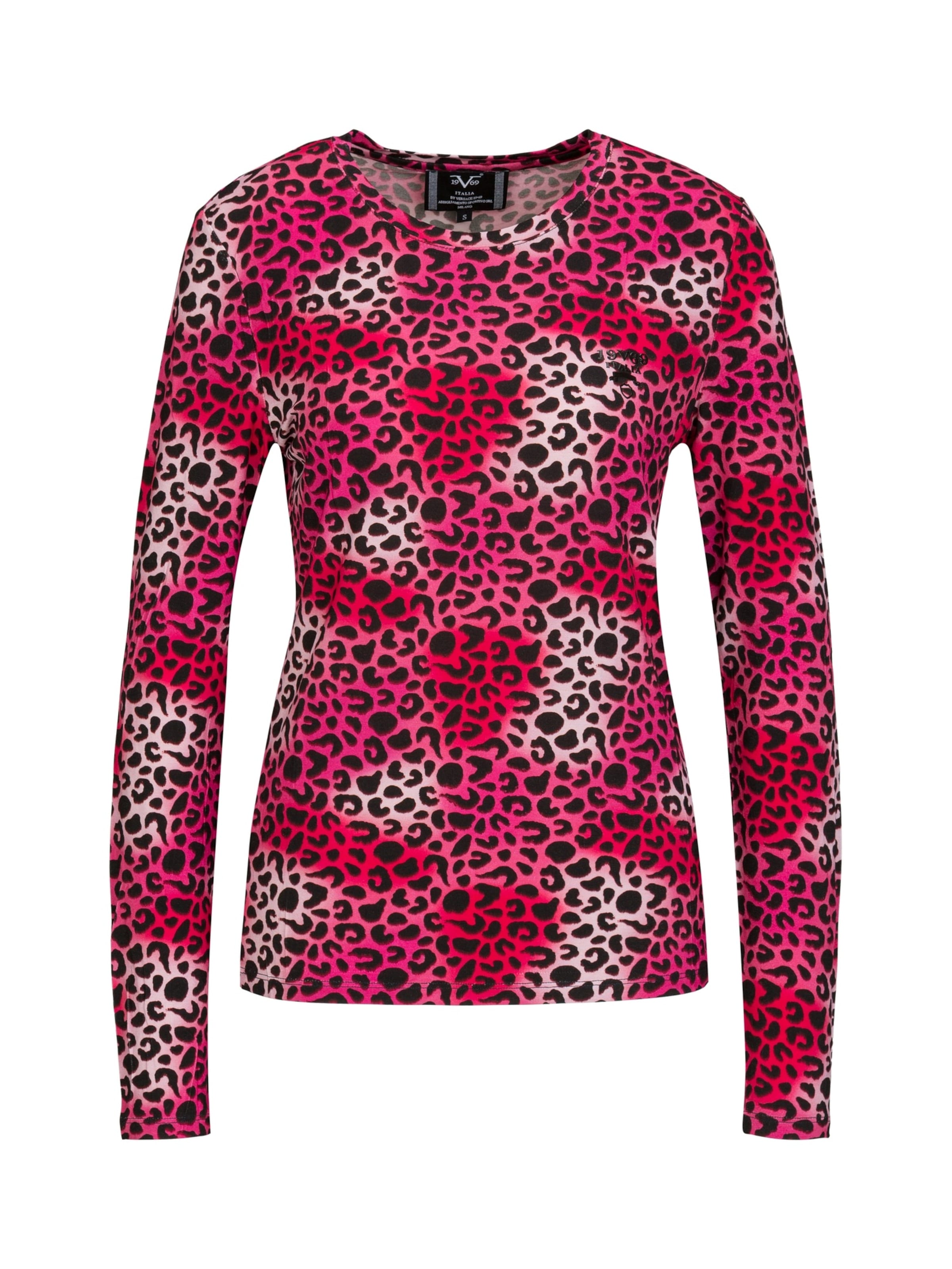 19V69 ITALIA Shirt 'Valeska Leo' in Roze: voorkant
